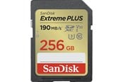 Flashram & USB Flash Drives - SANDISK Extreme Plus SD - 190MB/s - 256GB - SDSDXWV-256G-GNCIN