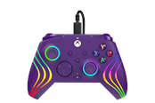 Spel Tillbehör - PDP Afterglow Wave - Purple - Wired Controller - Microsoft Xbox One - XSX122AWWCPU
