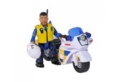 Leksaksbil - Simba Fireman Sam Police Motorbike incl. Figurine 7.5cm - 109251092038