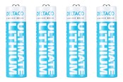 Battery - Deltaco AA (4-Pack) - ULT-R6LI-4P
