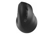 Mus - Natec CRAKE 2 - vertical mouse - 2.4 GHz Bluetooth 5.0 - black - Vertical mouse - Optic - 6 knappar - Svart - NMY-2048