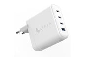 Mobile - Adapters & Chargers - Lippa 100W 3 x USB-C PD & USB-A QC GaN Wall Charger - White - LPWC100W