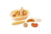 Rollek - Small Foot - Plastic Bread Basket with Play Food Bread 12dlg. - 11444