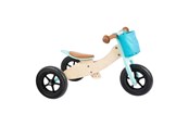 Ride Ons & Walkers - Small Foot - Wooden Tricycle and Balance Bike 2in1 Maxi Turquoise - 11609