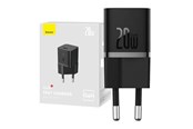 Strömkabel (intern) - Baseus Mini wall charger  GaN5 20W (black) - CCGN050101