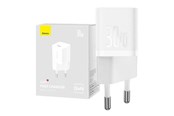 Mobile - Adapters & Chargers - Baseus Mini wall charger  GaN5 30W (white) - CCGN070502