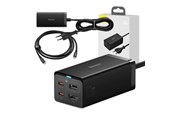 Mobile - Adapters & Chargers - Baseus Wall charger  GaN5 Pro 2xUSB-C + USB + HDMI 67W (black) - W120-T black
