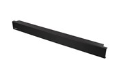 Nätverks tillbehör - Deltaco 19-8 19" 1U plastic cover patch panel screw-free installation black - 19-8