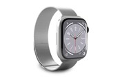 Kabel sleeve - Puro PURO MILANESE Ersättningsarmband för Apple Watch - PUMILAW40SIL