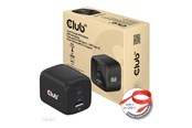 Mobile - Adapters & Chargers - Club 3D CAC-1913 power adapter - GaN technology triple port - USB Type A 2 x USB-C - 65 Watt - CAC-1913EU