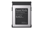 Flashram & USB Flash Drives - SANDISK PRO-CINEMA - CFexpress Type-B - 1700MB/s - 640GB - SDCFEC-640G-GN4NN