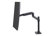 Monitorfäste - Ergotron LX Desk Mount Monitor Arm Tall Pole - skrivebordsmontering - 45-537-224