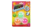 Små presenter till barn - Toi-Toys Window Crawler Squeeze Balls Neon 3 pcs. - 35989A
