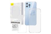Mobile - Covers & Cases - Baseus Transparent Case and Tempered Glass set  Corning for iPhone 13 Pro - P60112201201-01