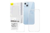 Mobile - Covers & Cases - Baseus Transparent Case and Tempered Glass set  Corning for iPhone 14 Plus - P60112202201-02