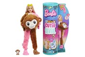 Docka, bamse och tillbehör - Barbie Cutie Reveal Jungle Series Monkey Doll 30cm - HKR01