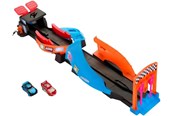 Racerbana - Mattel Disney And Pixar Cars Glow Racers Launch & Criss-Cross Playset - HPD80