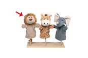 Docka, bamse och tillbehör - Goki Hand Puppet - Assorted - 15354
