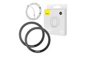 Andra mobiltillbehör - Baseus Halo Magnetic Ring for phones MagSafe (black) - PCCH000001