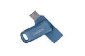 USB-minne - SANDISK Ultra Dual Drive Go - Marinblå - 256GB - USB-minne - SDDDC3-256G-G46NBB