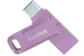 USB-minne - SANDISK Ultra Dual Drive Go - Lavendel - 128GB - USB-minne - SDDDC3-128G-G46L