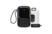 PowerBank - Baseus Powerbank Qpow PRO with Lightning cable USB-C port and USB 20000mAh 20W (Black) PowerBank - Svart - 20000 mAh - PPQD060201