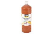 Kreativa spel - Creall School paint Light brown 1 liter - 01818