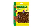 Kreativa spel - SES Creative Fuse Beads - Dark Brown 1000pcs. - 00725