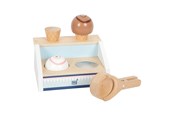 Rollek - Small Foot - Wooden Compact Ice Cream Stand Fresh. - 12416