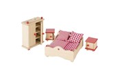 Dockhus & Tillbehör - Goki Dollhouse Furniture Bedroom - 51954