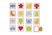 Brädspel - Goki Memo game feel-a-pair - 56968