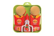 Rollek - Ecoiffier 100% Chef Hamburgerset on serving tray - 957
