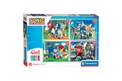 Pusselspel - Clementoni Puzzles Sonic 4in1 Golv - 21522