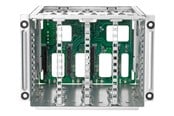 Hårddisk, tillbehör - HP E 8SFF x4 U.3 Mid Tray Tri-Mode Drive Cage Kit - P48816-B21