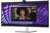 Skärm - 34" Dell P3424WEB - 3440x1440 (UWQHD) - 60Hz - IPS - 90W USB-C - KVM switch - DELL-P3424WEB
