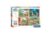 Pusselspel - Clementoni Jigsaw Puzzle Color Disney Winnie the Pooh 4in1 Golv - 21514