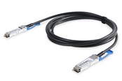 Nätverkskabel - DIGITUS 100G QSFP28 Direct Attach Cable - 1m - Svart - 1m - DN-81601