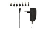 Mobile - Adapters & Chargers - Nedis Universal AC Power Adapter - 24 W | 9 - 24 V DC | 1.80 m | 1.0 A - 1.5 A A | 6 plug(s) - ACPA003