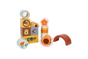 Lärande & Utbildning - Small Foot - Wooden Discovery Blocks Safari 12dlg - 12230