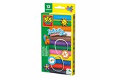 Kreativa spel - SES Creative infinity Modeling Clay - 12 Pack (180Gr) - 00406