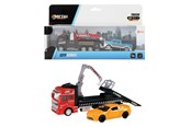 Leksaksbil - Toi-Toys Metal Friction Tow Truck with Car - 23005Z