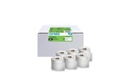 Papper, Fotopapper & Etiketter - DYMO LabelWriter fraktetiketter | 102 mm x 210 mm | 6 rullar med 140 etiketter (840 antal) - 2177565