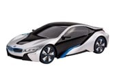 Fjärrstyrt - RASTAR R/C 1:24 BMW I8 Silver - 48400