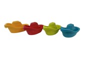 Babyleksaker - Happy Baby Bath Time Boats 4-Pack - 502205