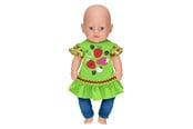 Dockor & Tillbehör - Dolly Moda Dress+Leggings Strawberry 43cm - 871263