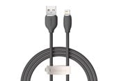 USB-kabel - Baseus Jelly cable USB to Lightning 2.4A 1.2m (black) - CAGD000001