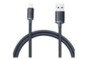 USB-kabel - Baseus Crystal Shine cable USB to Lightning 2.4A 1.2m (black) - CAJY000001