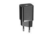 Mobile - Adapters & Chargers - Baseus Super Si Quick Charger 1C 20W (black) - CCSUP-B01