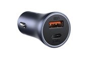 Mobile - Adapters & Chargers - Baseus Golden Contactor Pro USB + USB-C 40W - Grey - CCJD-0G