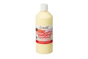 Kreativa spel - Creall School paint Pastel yellow 500 ml - 30092